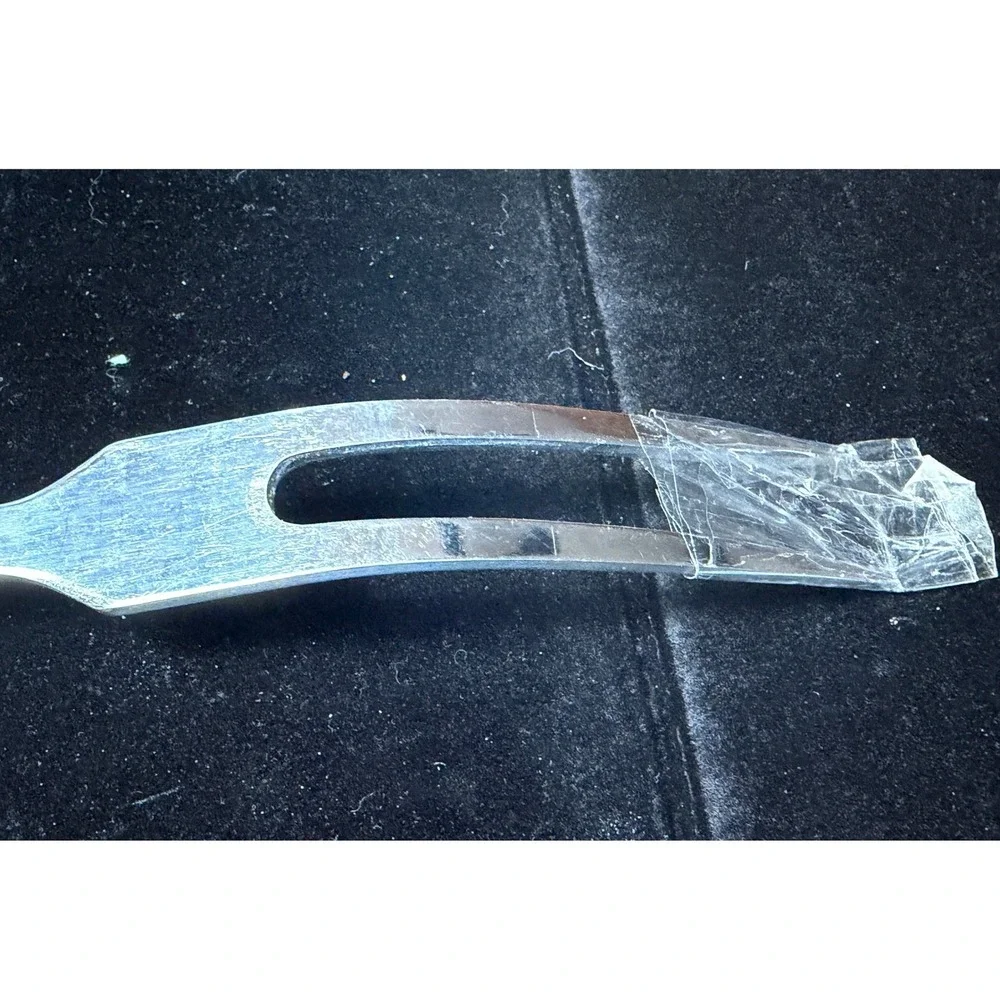 Vintage RS Stainless Meat Carving Fork Wood Handle Made in Japan‎ 2-Tine Cutlery